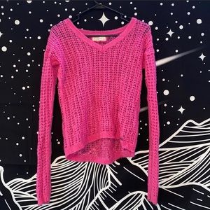 Abercrombie & Fitch Sweater Vibrant Pink